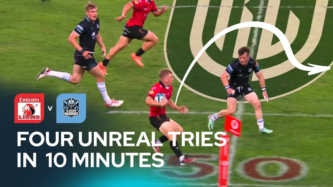 14 man Emirates Lions let loose with unbelievable 10 minutes of play
