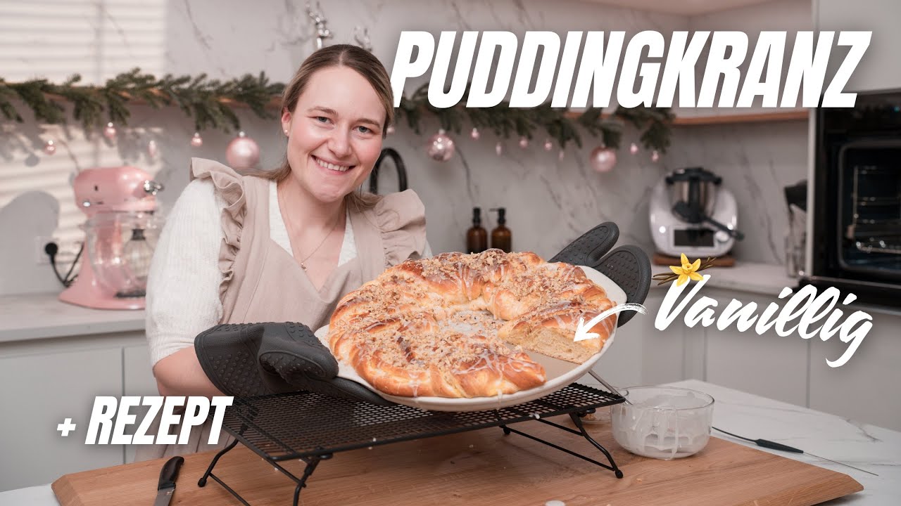 Das beste Rezept für Hefe-Pudding-Kranz 🥮✨ Fluffig, cremig & unwiderstehlich lecker! 🌰🍮