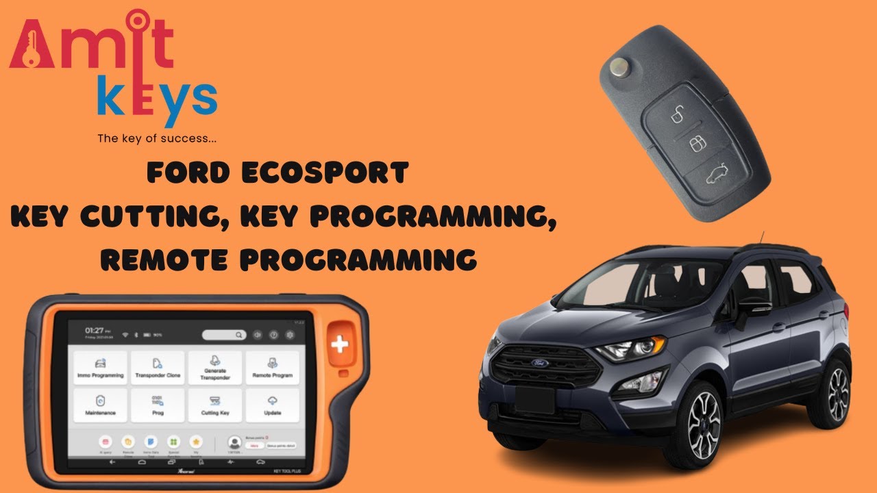 FORD KEY CUTTING KEY PROGRAMMING REMOTE PROGRAMMING BY XHORSE DOLPHIN&KEY TOOL + @xhorseglobal6862