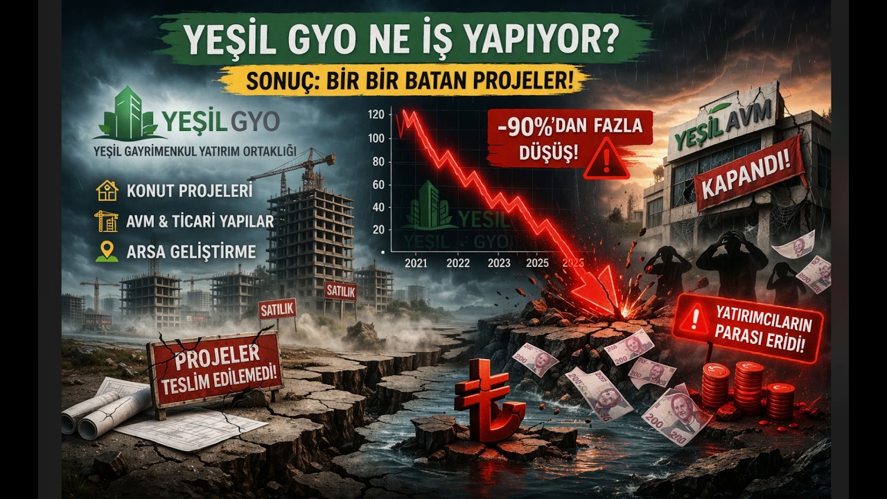 Yeşil GYO ne iş yapıyor? Finansal durumu nasıl? #YGYO #YESIL #BORSA #HİSSE ANALİZİ ve YOURUMU