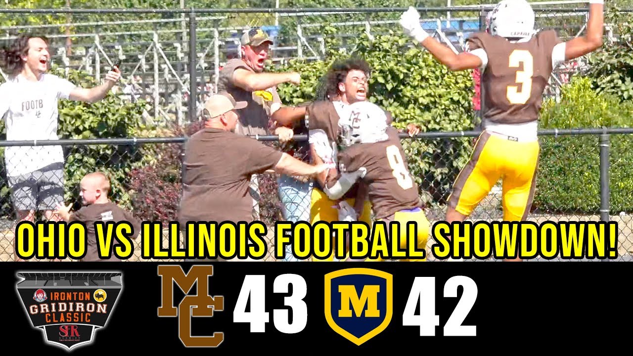 #1 IN OHIO VS #2 IN ILLINOIS! Chicago Mt. Carmel Beats Cincinnati Moeller on LAST PLAY!