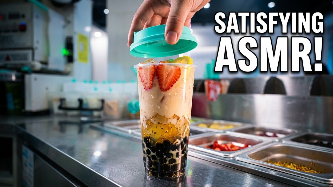Afternoon Tea Milk Tea Full Process ASMR  | Real Shop
