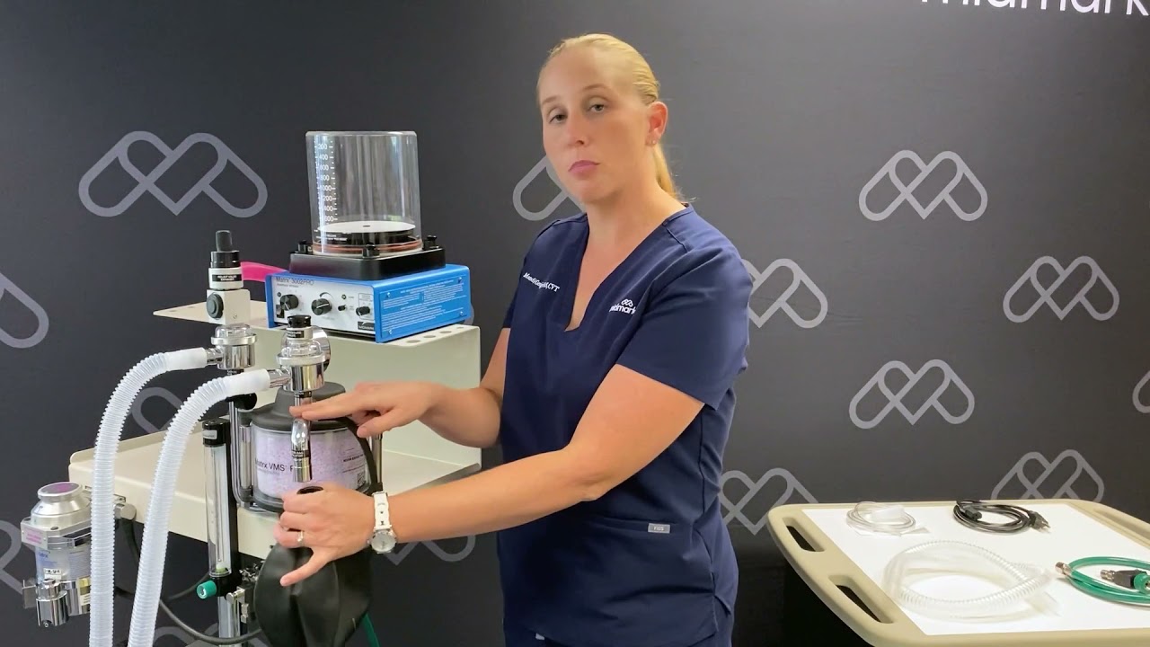 Midmark Model 3002PRO Ventilator Setup