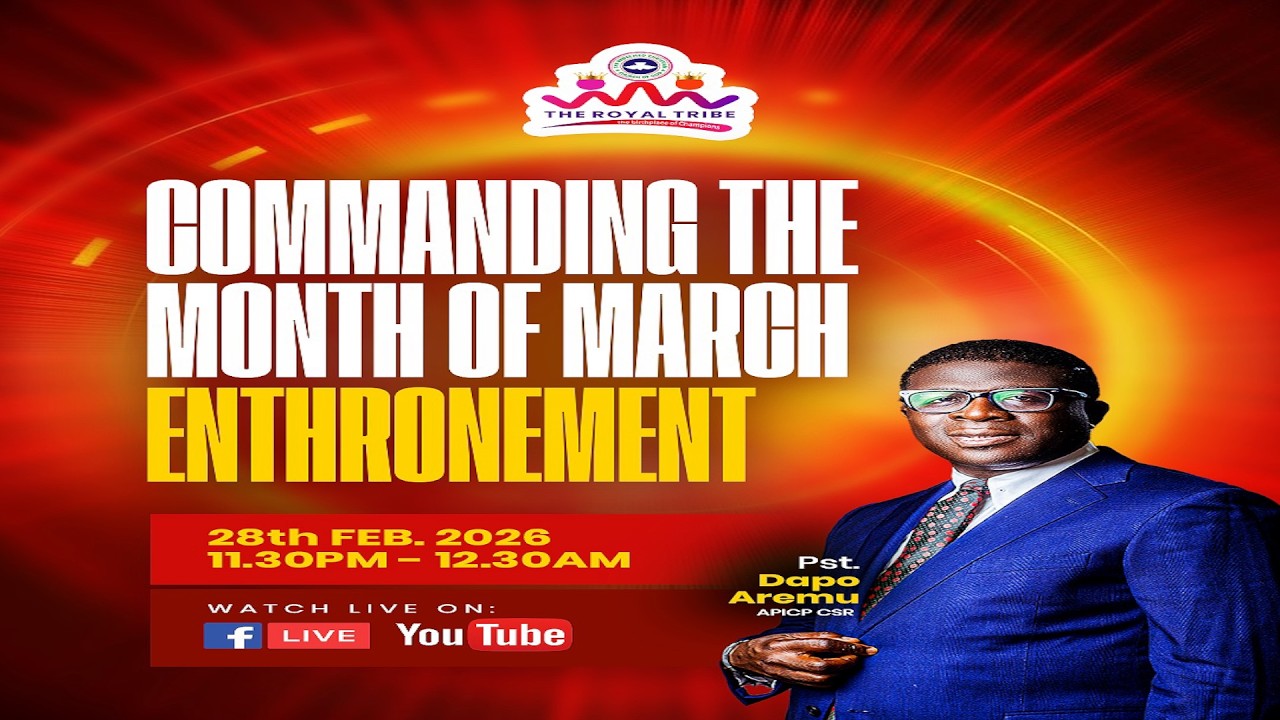COMMANDING THE MONTH || MARCH EDITION || ENTHRONEMENT