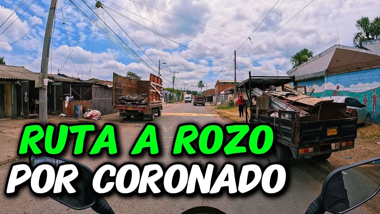 Ruta ALTERNA Para llegar a ROZO desde PALMIRA