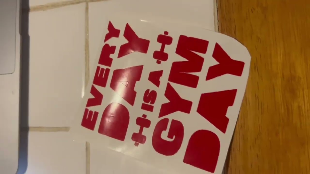 Creating a Custom Vinyl Decal