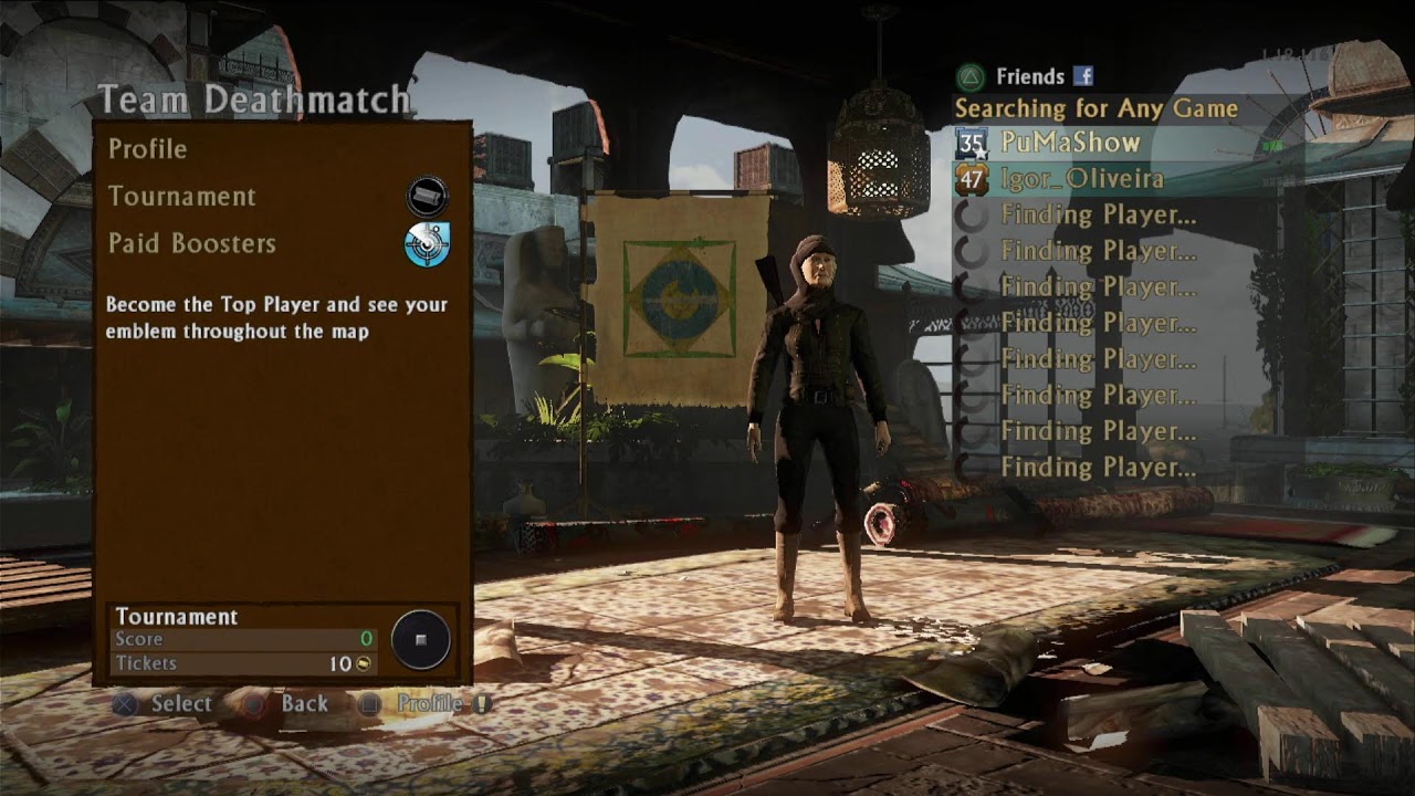 Uncharted 3 Reloaded - Matchmaking LIVE