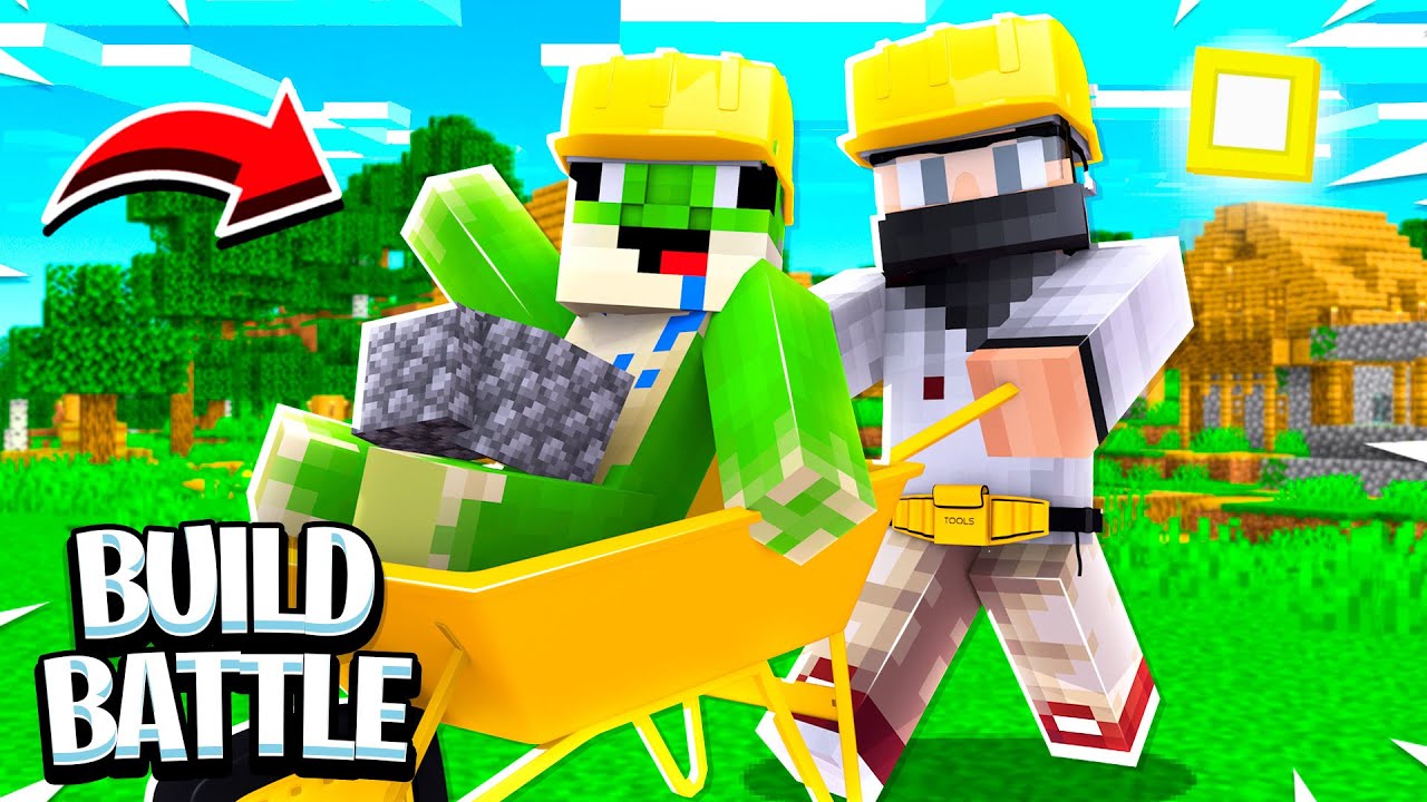 TAKIMLI YAPI SAVAŞI -  Minecraft Build Battle