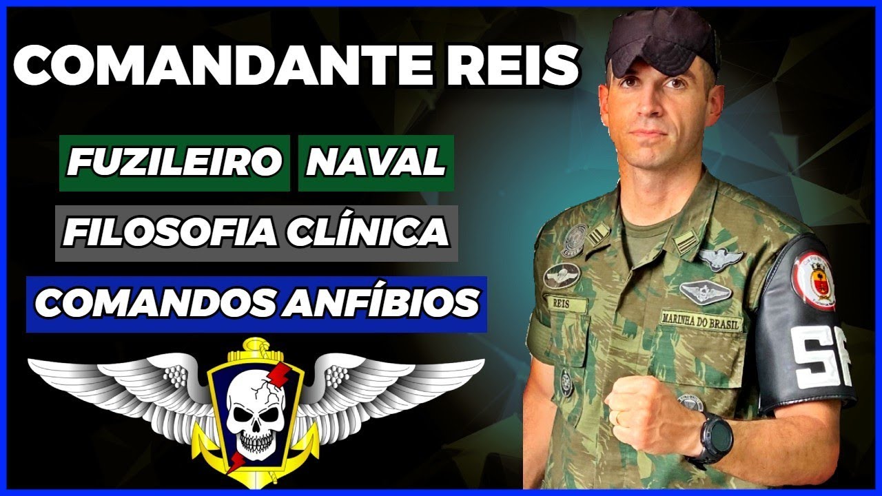EP 19 - Comandante Reis (COMANDOS ANFÍBIOS) Podcast Fuzileiro Real