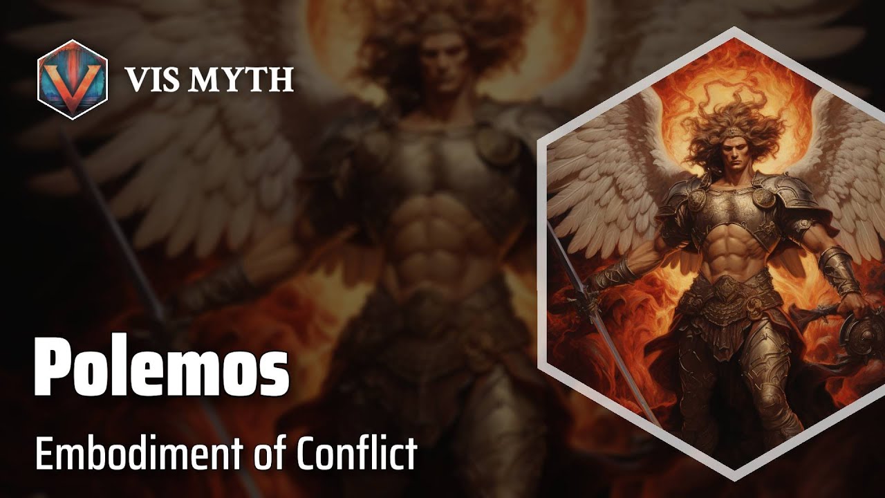 Polemos: The Divine Personification of War | Greek Mythology Story｜VISMYTH