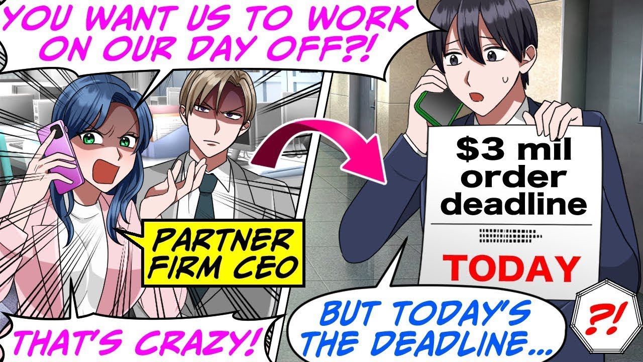 I Asked a Newbie at a Partner Firm to Deliver Our Order! But, Their CEO Lost It…[RomCom Manga Dub]