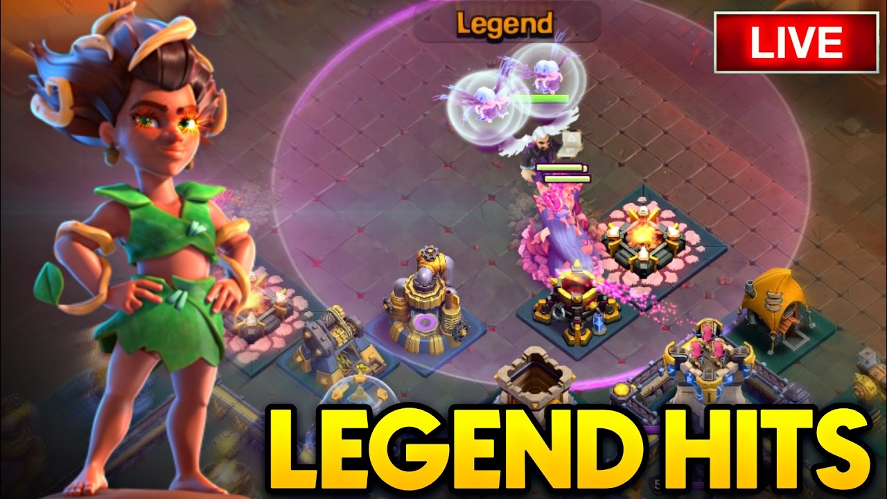 Live Now ! Back To Op Meta Root Rider Legend Hits - Clans Of Clans
