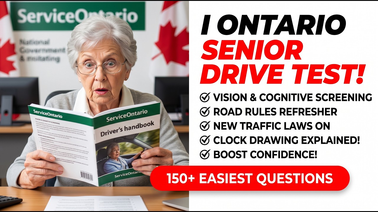 2026 Ontario California DMV Senior Driver Test | Pass Your 70+ License Renewal