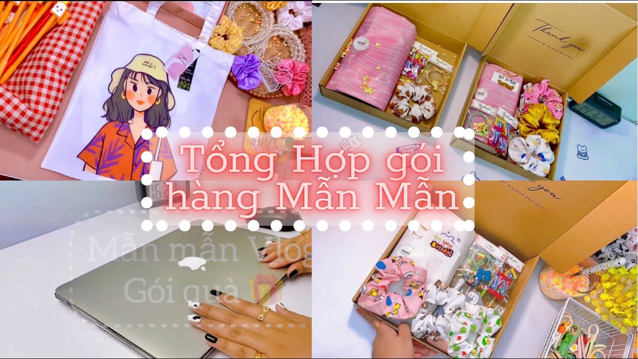 [ Mẫn Mẫn Miladen Official ] - Tổng hợp các video gói hàng & tâm sự của Mẫn Mẫn (P1) #Shorts