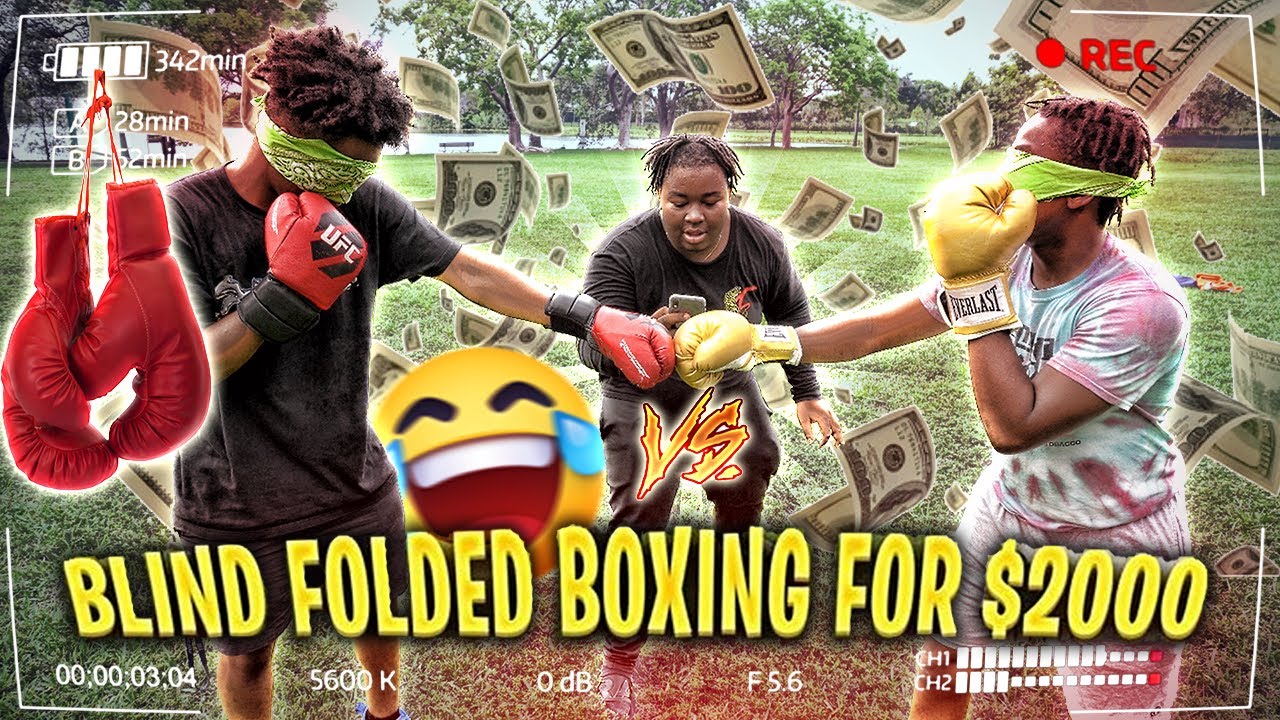 Last To Get Knocked Out Blindfolded&hellip;