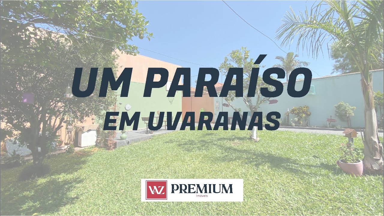 CASA COM AMPLO QUINTAL - Uvaranas