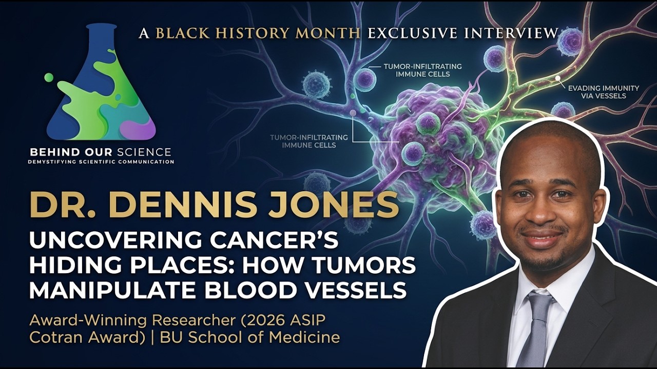 Episode 35-How Tumors Manipulate Blood Vessels, Dr. Dennis Jones