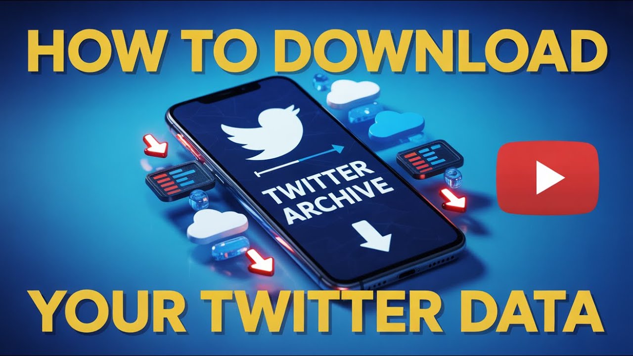 How to Download Your Twitter Archive - Backup Data