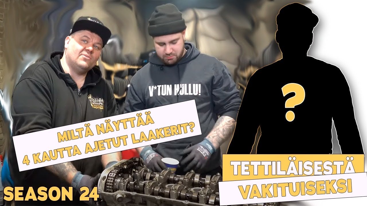 Season -24. Ep2, Neljä kautta ajettu drifterin moottori.  #850hp #1000nm