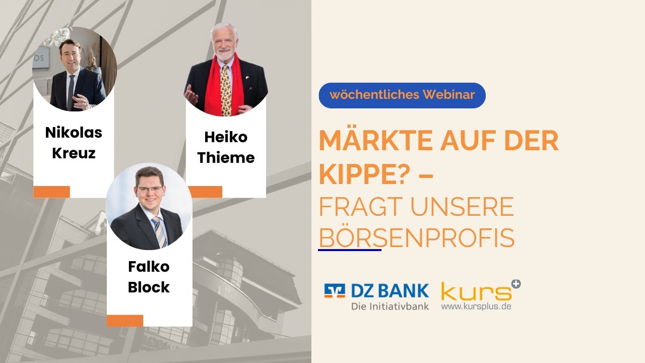 Börsendinos im Gespräch: Marktausblick, Trends & Psychologie der Börsen