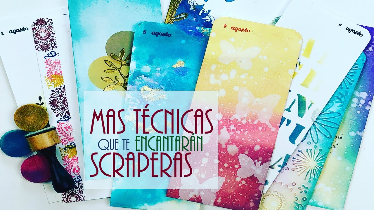 TÉCNICAS SCRAPBOOK NUEVA GENERACIÓN | Otra forma de ver el Scrapbook