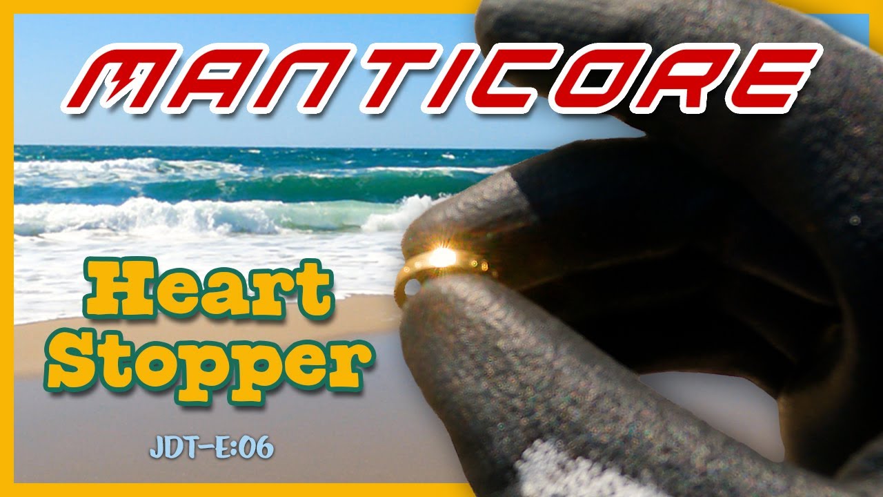 Finding Jewelry while Metal Detecting the Beach with Minelab Manticore (JDT Episode 6)