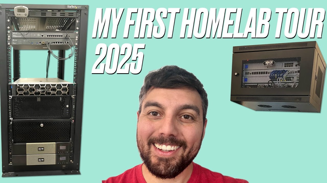 First homelab tour ever! In the year 2025