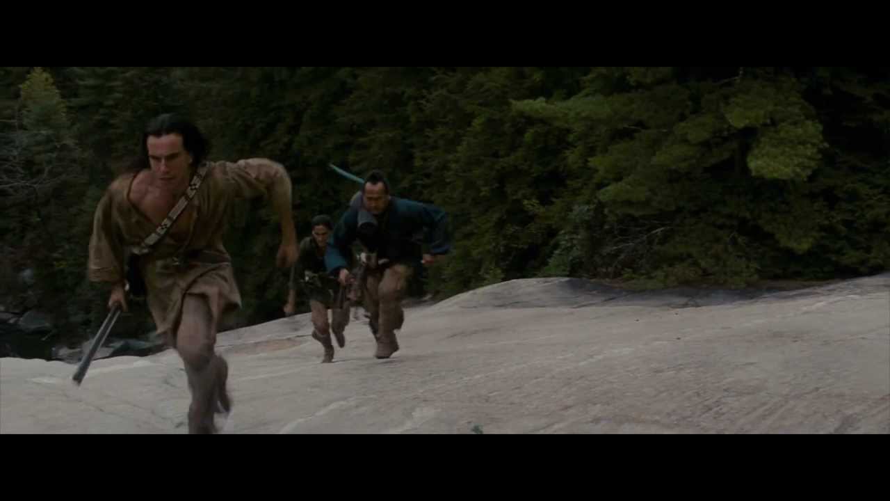 Daniel Day-Lewis (and his hair) Running - The Last of the Mohicans [1992]