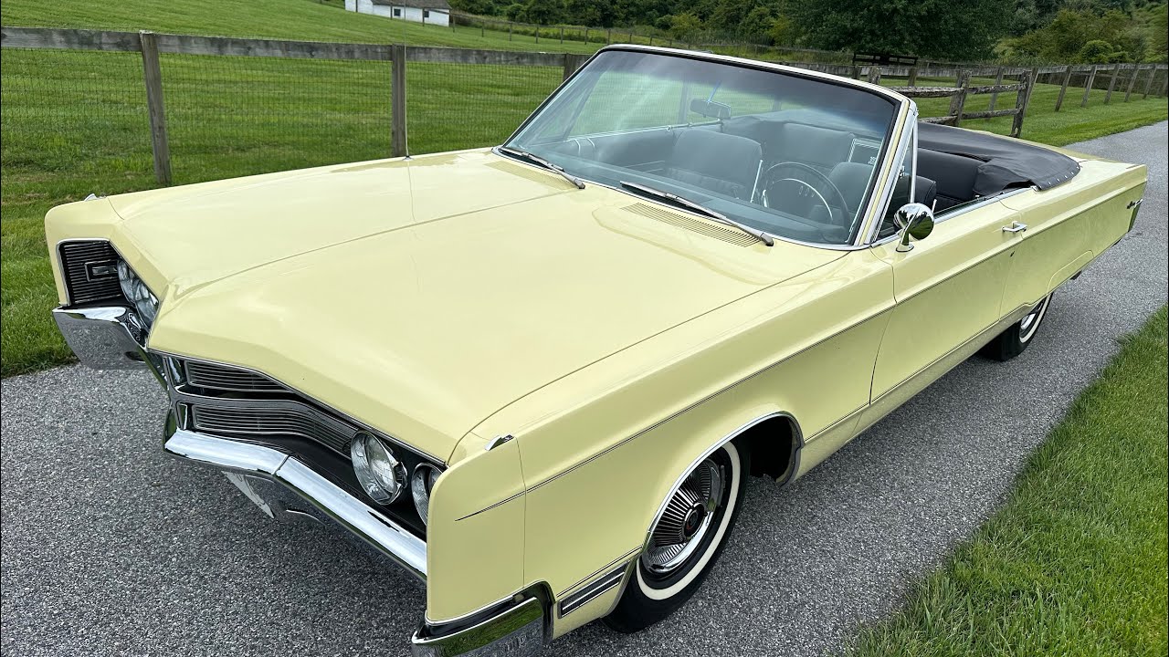 1967 Chrysler 300 Convertible 1 owner Owned by granddaughter of Walter Chrysler 8/23/23 Part 1