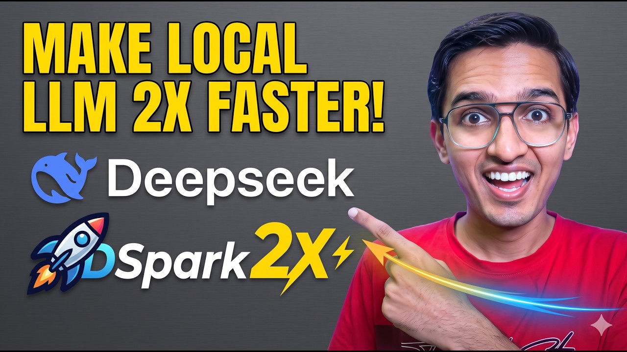 Туториал по DeepSeek DSpark: ускорьте свою локальную LLM в 2 раза с помощью DeepSpec!