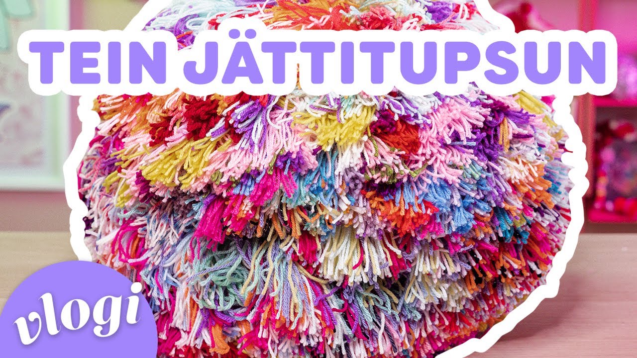 Tein Jättimäisen tupsun, painoa lähes 3kg 😲