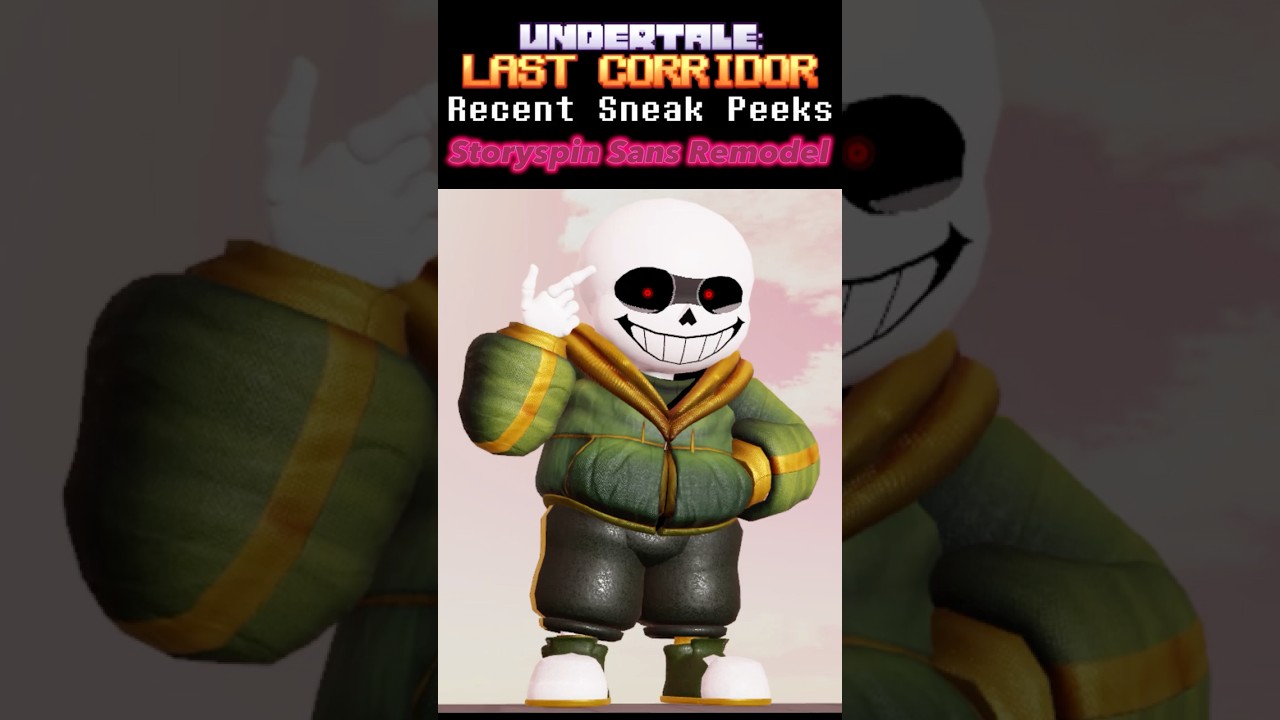 ULC Sneak Peeks | Storyspin Sans Remodel and Many New Skins #ulc #undertalelastcorridor