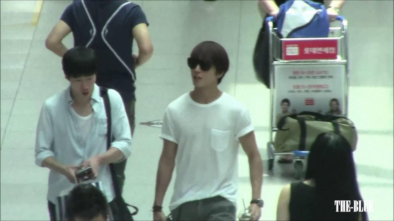 [FANCAM] 140605 CNBLUE Incheon Airport to Brazil