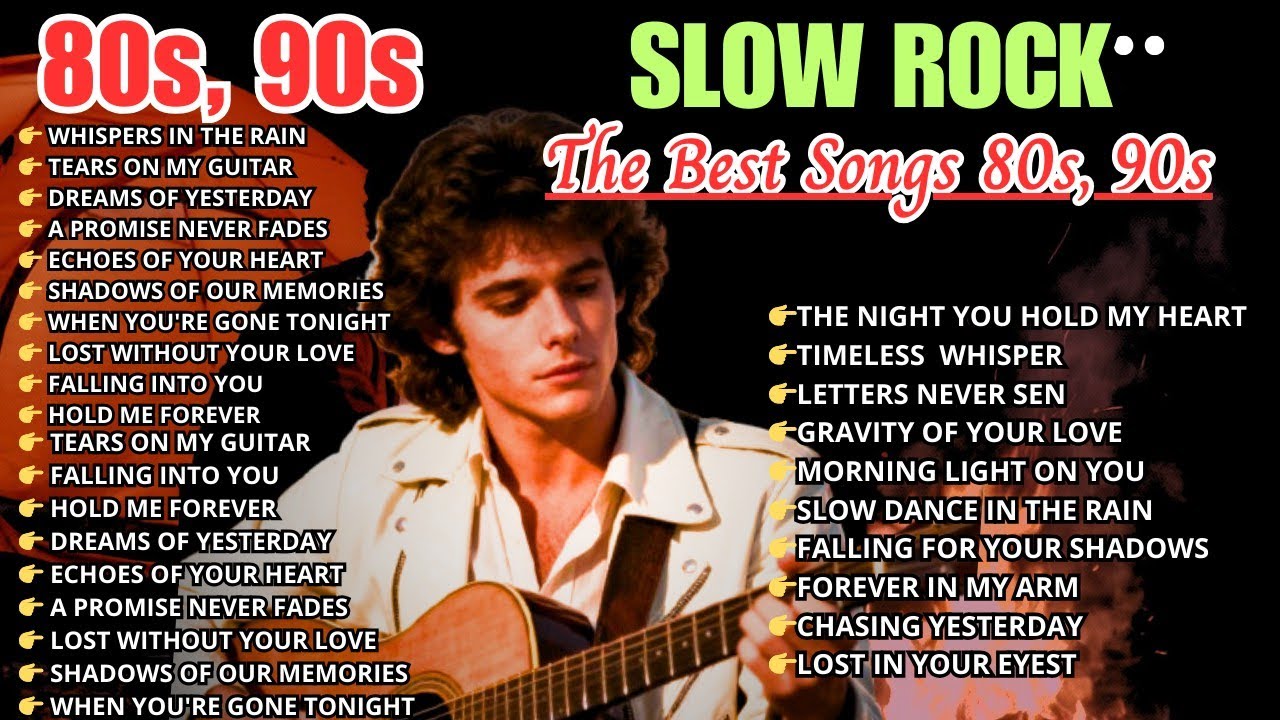 LEGENDARY ROMANCE 80s–90s Slow Rock 💔 Timeless Love Music for Relaxation  Classics for Relaxing