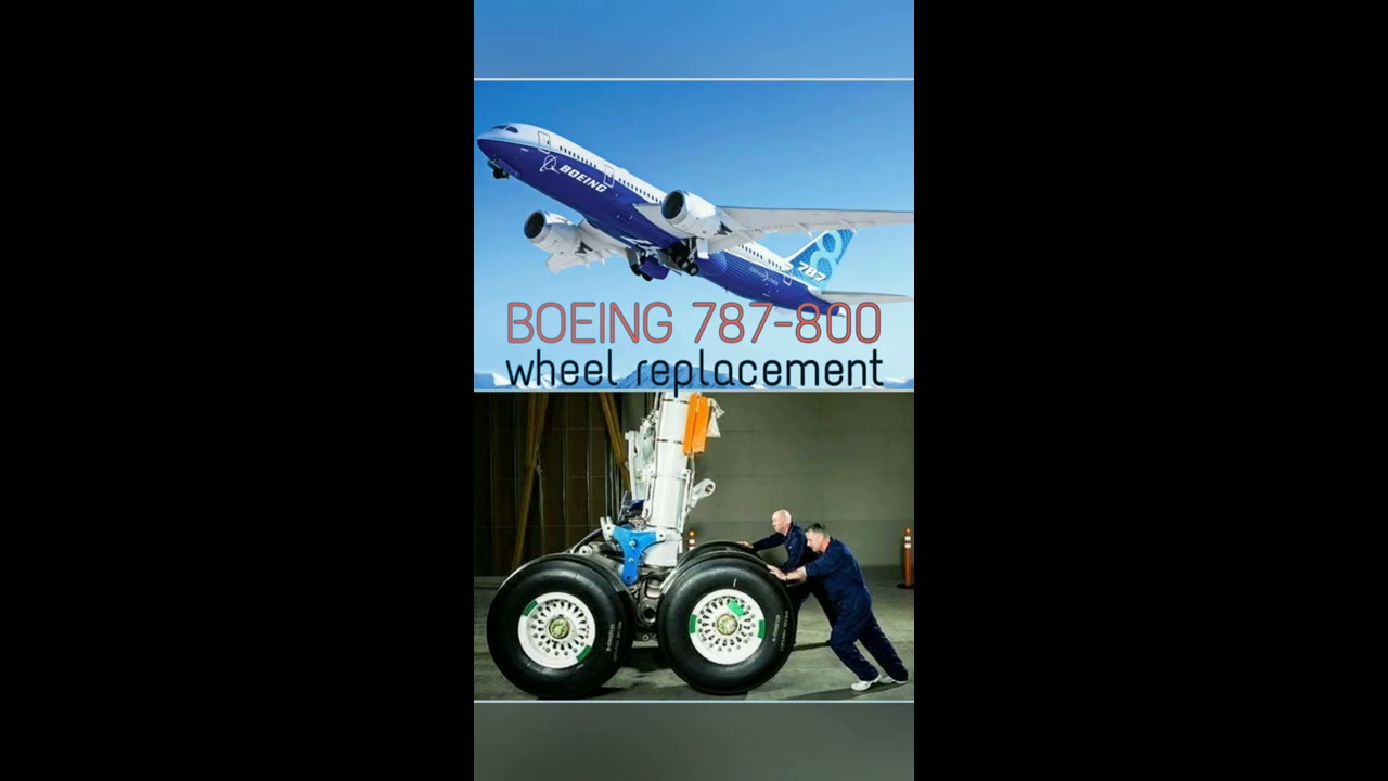 AIRCRAFT WHEEL REPLACEMENT | BOEING 787-8 | LINE MAINTENANCE