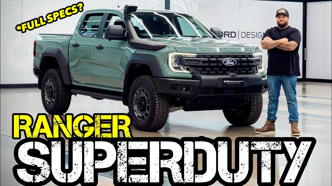 FORD GAVE ME ACCESS TO THE RANGER SUPERDUTY BIG MISTAKE…