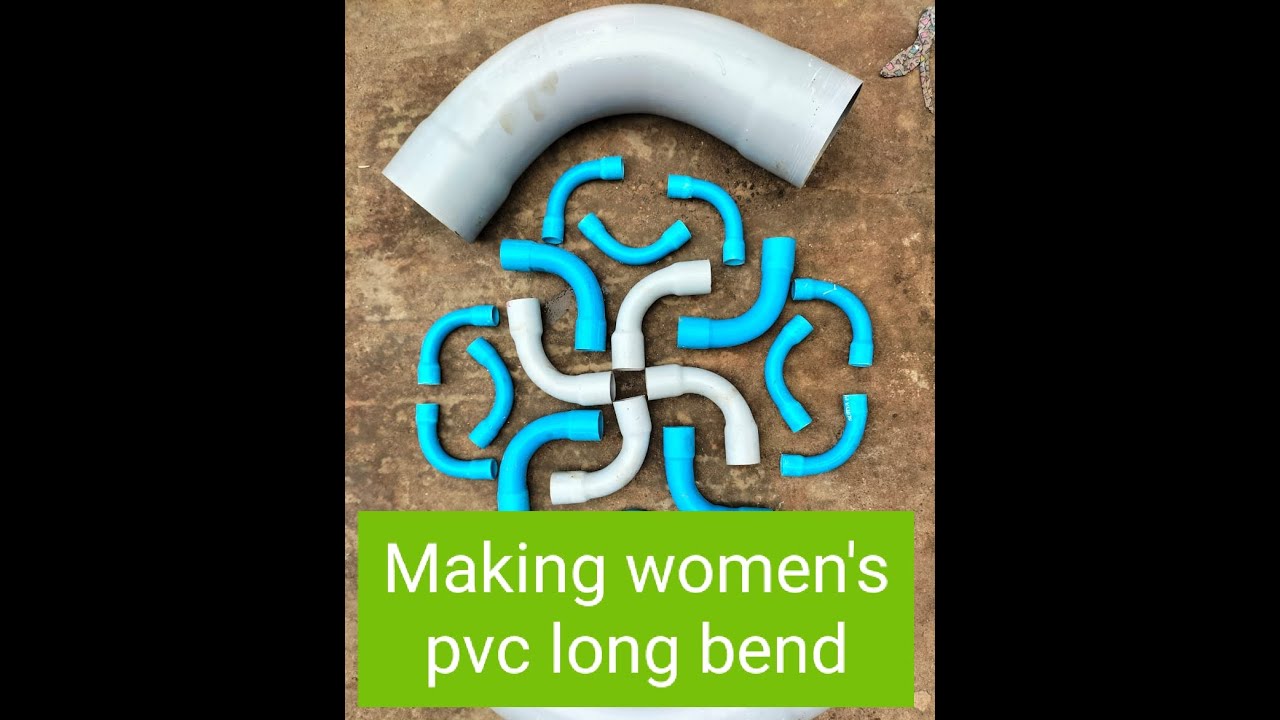 pvc pipe long bend hard work in women's