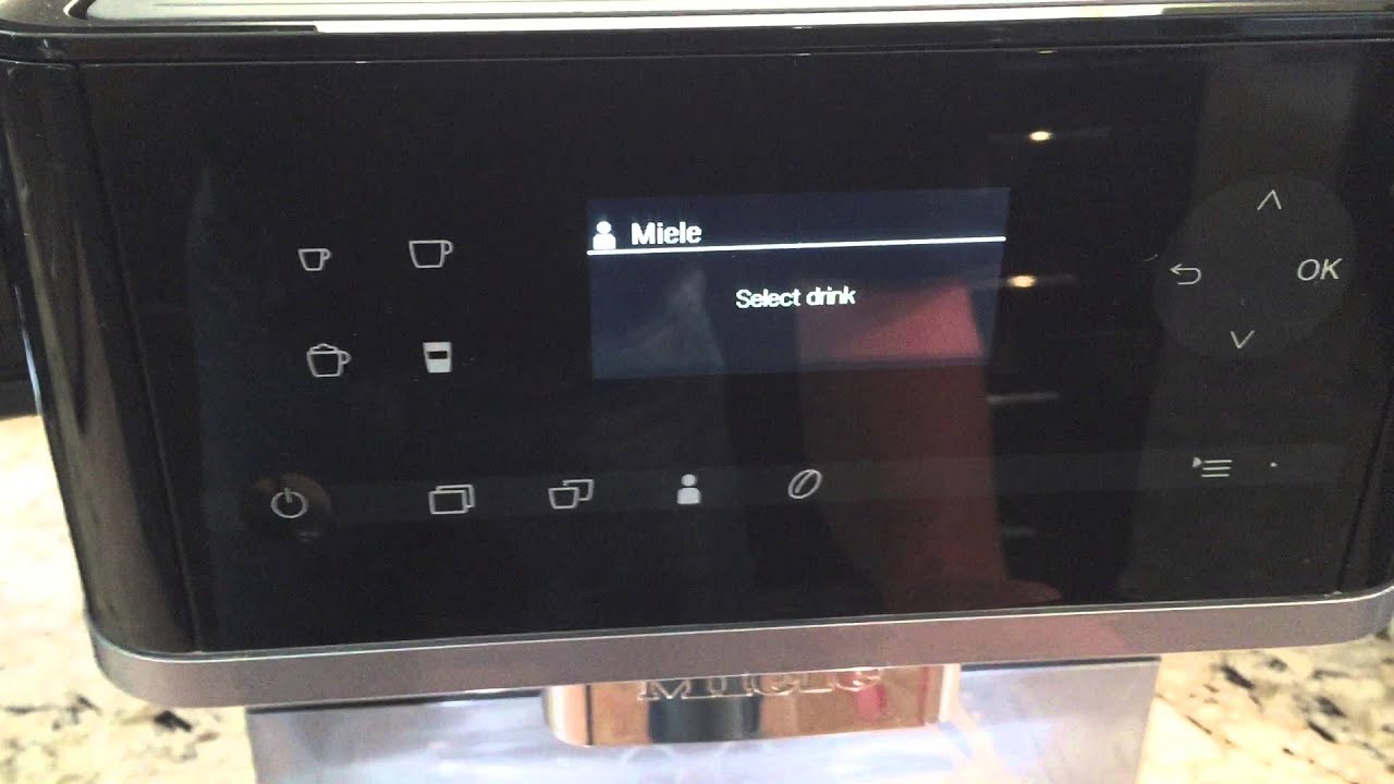 MIele Coffee - frequent problem - fill bean container