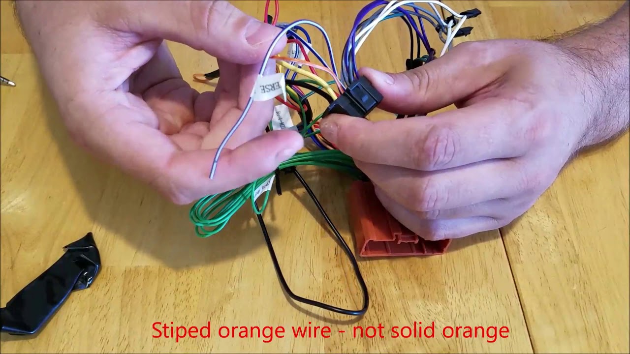 Sony XAV-AX5000 wiring