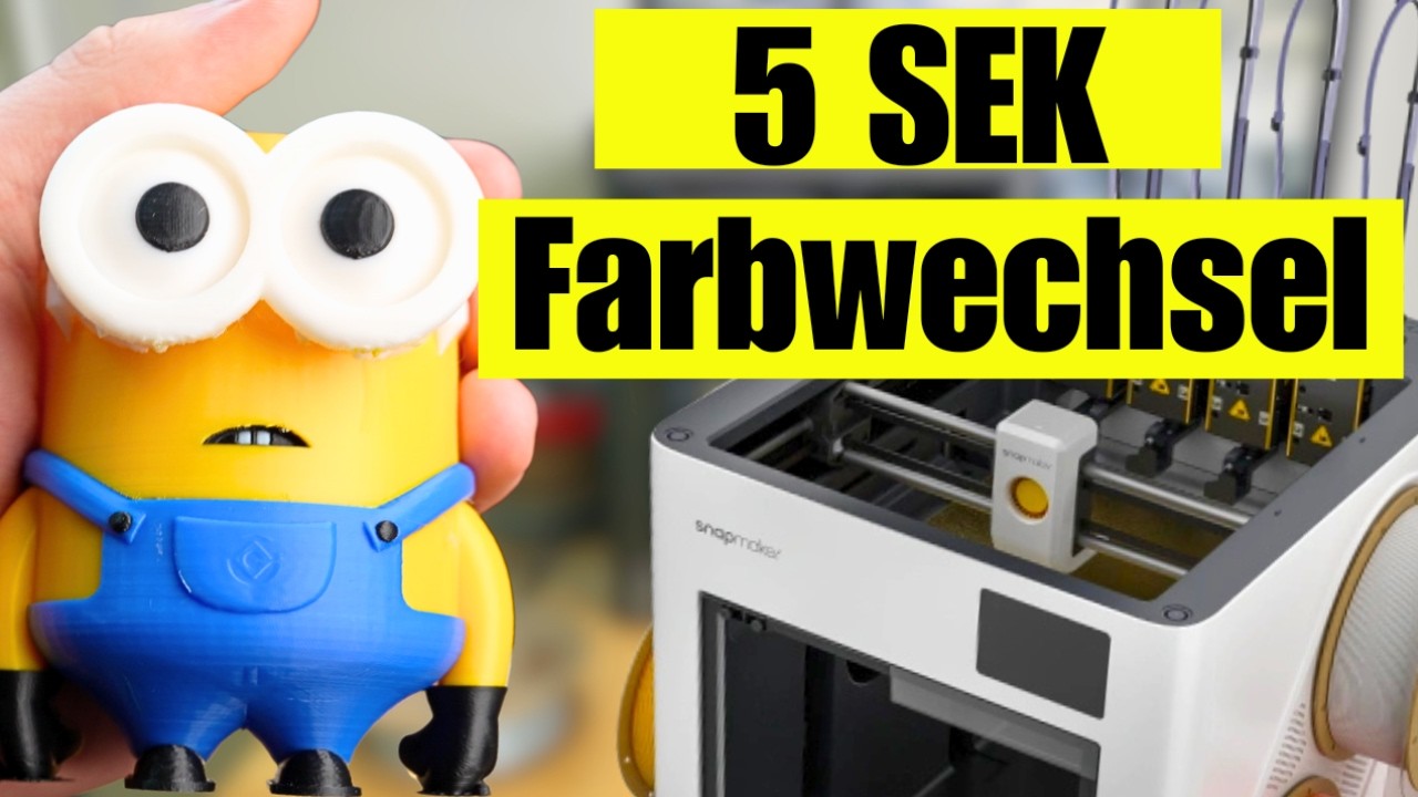 Der beste Multicolour 3D-Drucker auf dem Markt? / Snapmaker U1 Review
