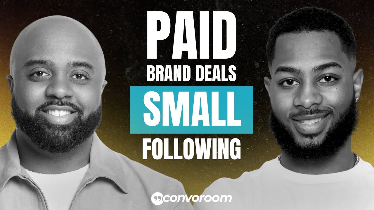 How I Got My First Big Brand Deal! | Sean Jones Jr. | #ConvoRoom S2 E02