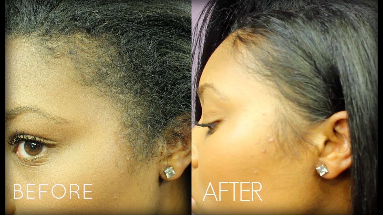 How To: Style Edges on Straight Hair & Life Updates!  | Melodie Miller