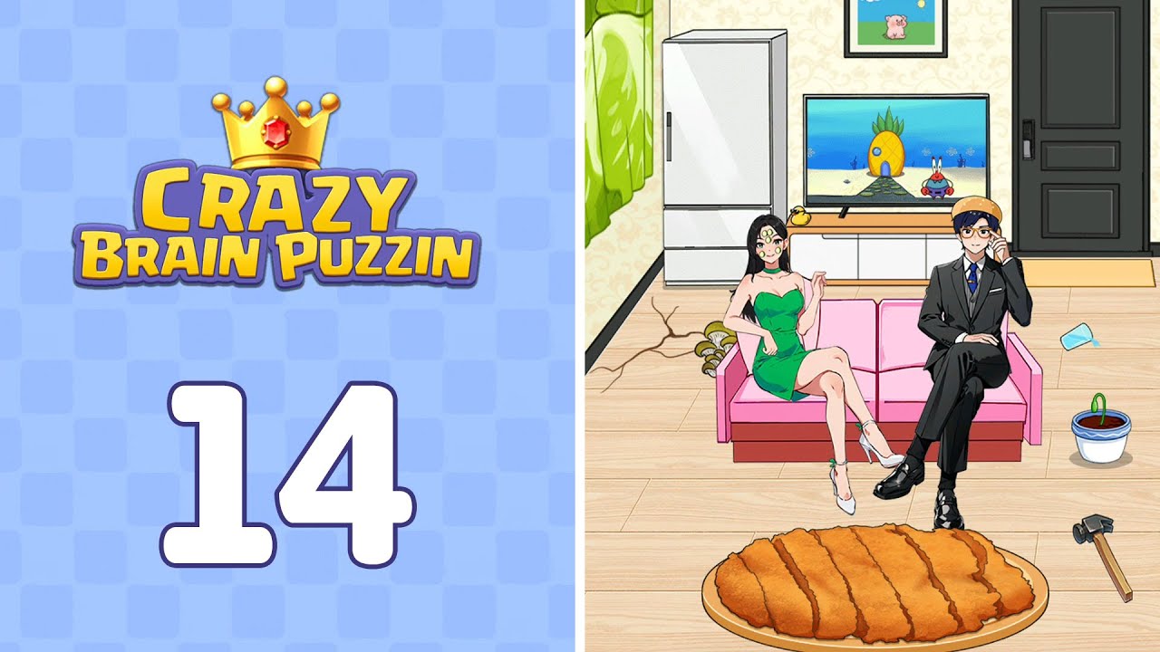 Crazy Brain Puzzle Level 14 Big Mac | Complete Walkthrough & Solutions! 🎯