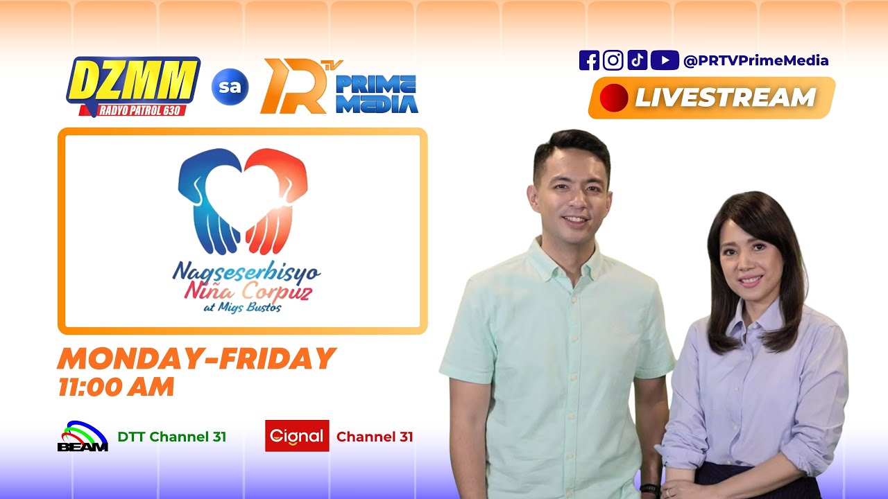 NAGSESERBISYO NIÑA CORPUZ AT MIGS BUSTOS | JANUARY 30, 2026 | DZMM sa PRTV Prime Media