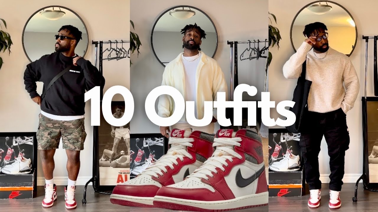 КАК СТИЛЬНО СОЗДАТЬ: AIR JORDAN 1 LOST & FOUND: «ОБНОВЛЕННЫЕ» 10 ОБРАЗОВ