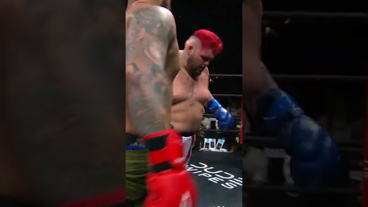 Giant boxer gets his face caved in by a punch at RNR