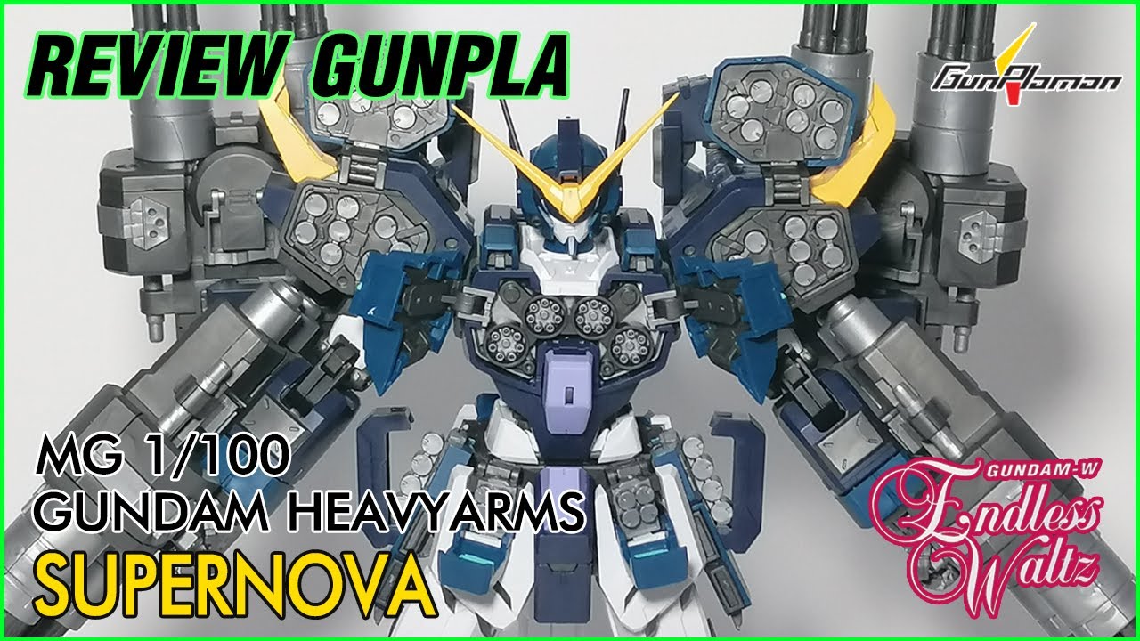 [รีวิว] Mg 1/100 Gundam HEAVYARMS [SUPER NOVA]
