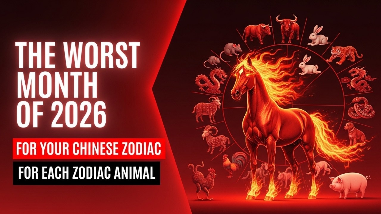 Худший месяц 2026 года для вашего китайского зодиака.