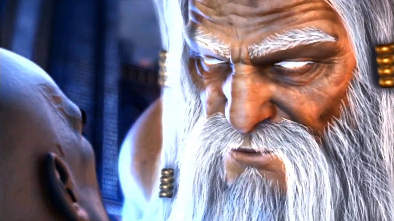 God of War II Kratos vs Colussus of Rhodes & Zeus PS5 4K 60FPS