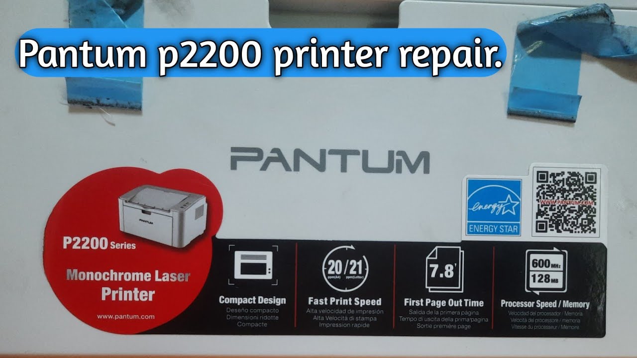 Pantum p2200 series printer repair in 2023.